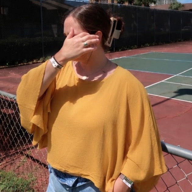 Coastal Drape Top